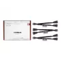 Noctua NA-SYC1 chromax.black set di cavi splitter a Y PWM a 4 pin, 3 pezzi