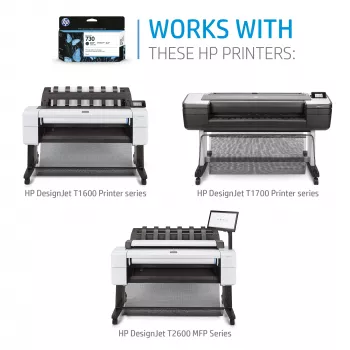 HP 730 300-ml grigio Cartuccia d'inchiostro DesignJet