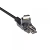 Club 3D CAC-1360 cavo HDMI 2.0 con Ethernet, rotante a 360°, 4K60Hz UHD, M/M, 2 m, nero