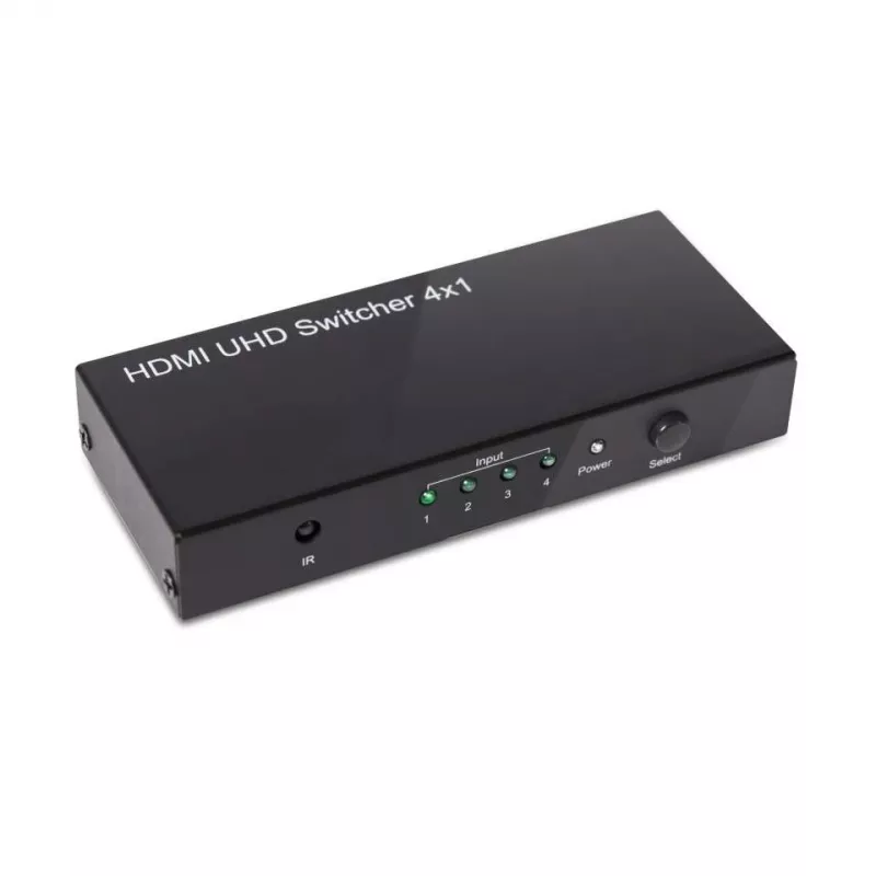 CLUB3D HDMI™ 2.0 UHD 4K60Hz SwitchBox 4 Porte con telecomando IR