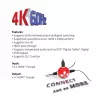 CLUB3D HDMI™ 2.0 UHD 4K60Hz SwitchBox 4 Porte con telecomando IR