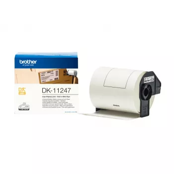 Nastro etichette Brother DK-11247 nero su bianco