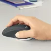 Set tastiera e mouse wireless Logitech MK540 Advanced – tastiera full-size QWERTZ, ricevitore USB, layout US, mouse ergonomico, nero/bianco
