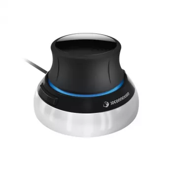 Mouse 3D 3Dconnexion SpaceMouse Compact nero grigio design leggero navigazione semplice