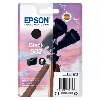 Cartuccia Epson 502 nero T02V1 C13T02V14010