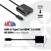 Adattatore attivo USB 3.1 Type C a HDMI 2.0 UHD 4K 60Hz CLUB3D CAC-2504