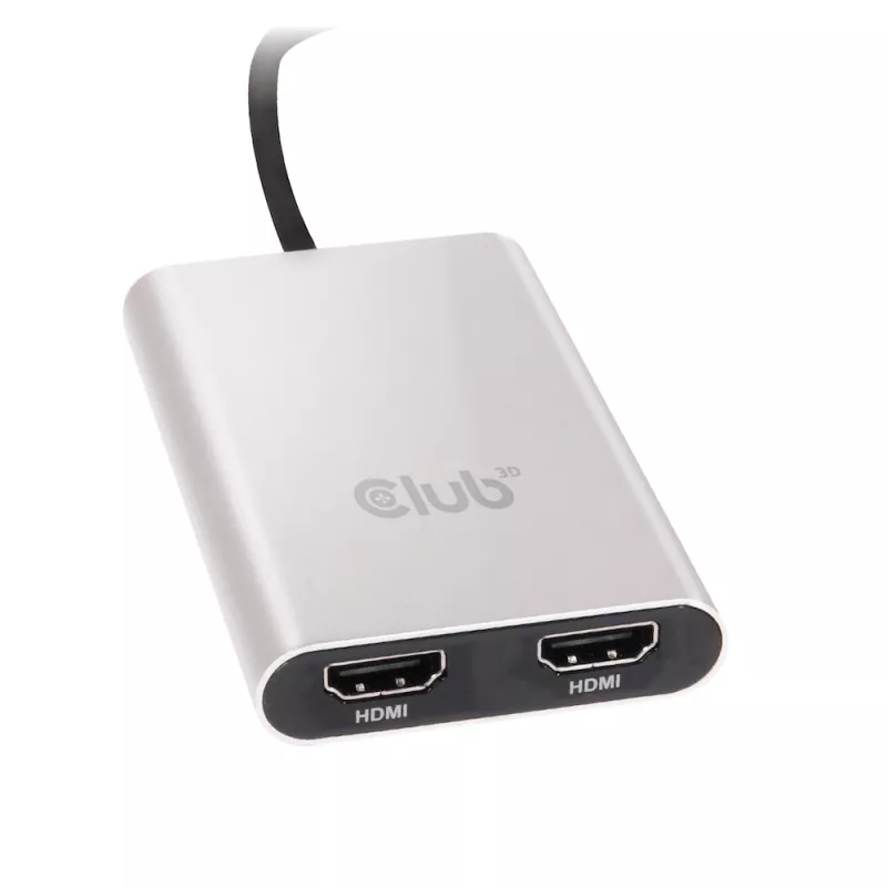 Adattatore CLUB3D Thunderbolt 3 a doppio HDMI 2.0