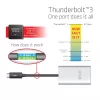 Adattatore CLUB3D Thunderbolt 3 a doppio HDMI 2.0