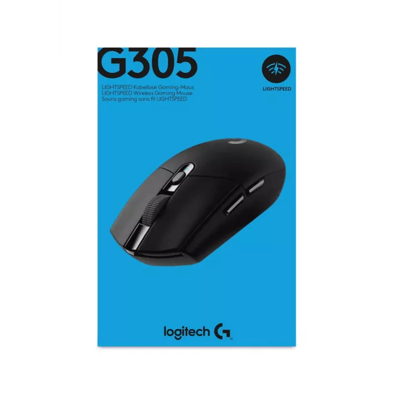 Mouse gaming wireless LOGITECH G305 Lightspeed nero Eer2