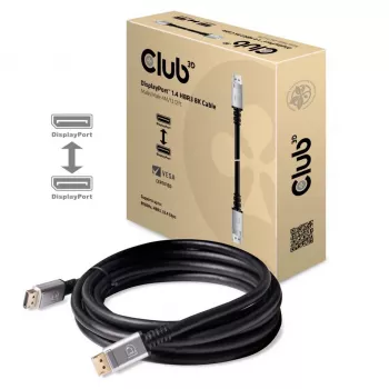 Cavo CLUB3D DisplayPort 1.4 HBR3 8K M/M 4 m / 13,12 piedi