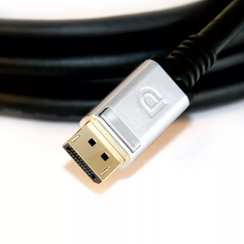 Club 3D CAC-1069 cavo DisplayPort 1.4 HBR3 8K 60 Hz, 32,4 Gbit/s, DSC, HDR, certificato VESA, M/M, 4 m, nero
