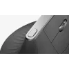 Mouse wireless ergonomico Logitech MX Vertical, MX Vertical, 4000 DPI, RF Wireless + Bluetooth, per destrimani, grafite, uso ufficio