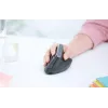 Mouse wireless ergonomico Logitech MX Vertical, MX Vertical, 4000 DPI, RF Wireless + Bluetooth, per destrimani, grafite, uso ufficio