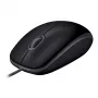 Mouse Logitech B110 Silent con filo USB nero