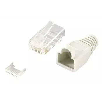 Connettore maschio RJ45 LogiLink MP0023 grigio