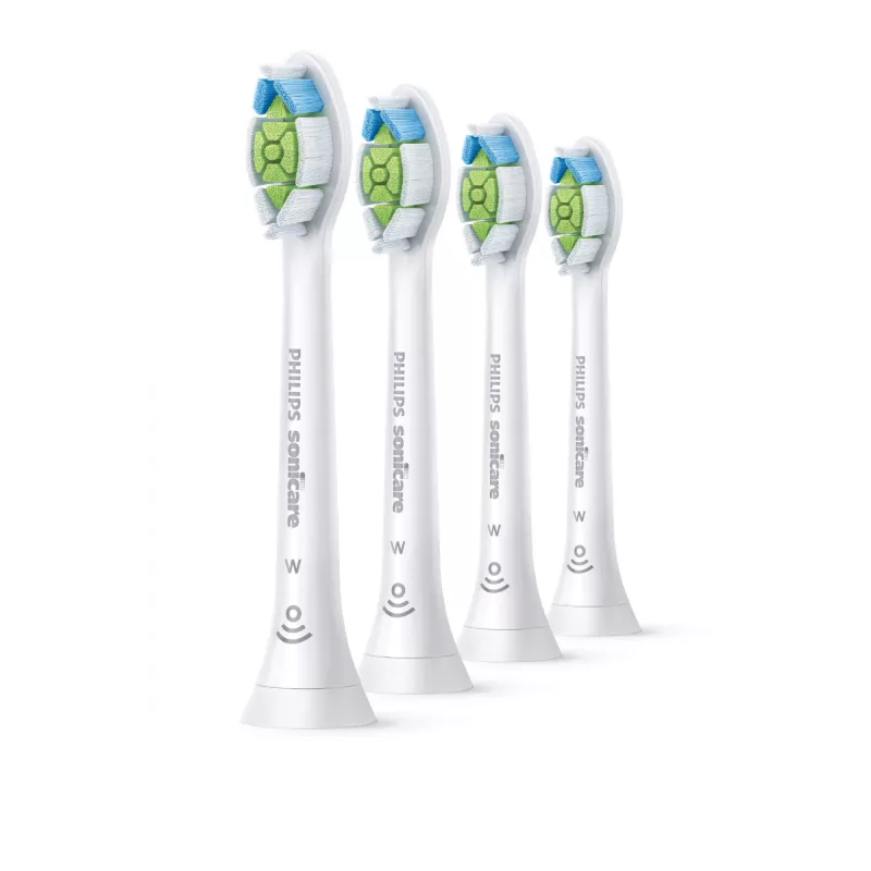 Philips Sonicare W Optimal White HX6064/10 confezione da 4 testine per spazzolino elettrico sonico