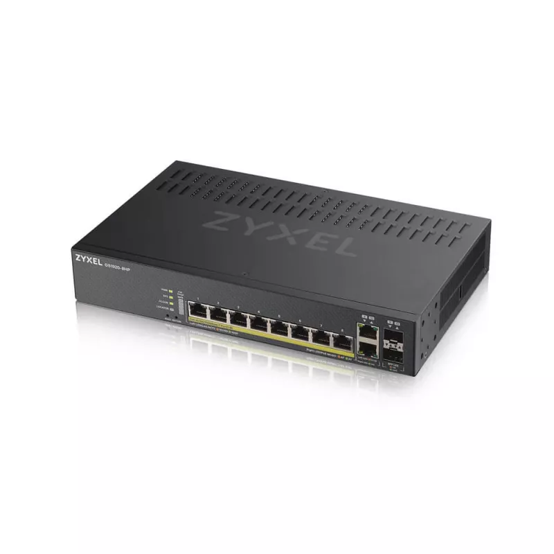 Zyxel GS1920-8HPV2 Managed Gigabit Ethernet (10/100/1000) Power over Ethernet (PoE) nero