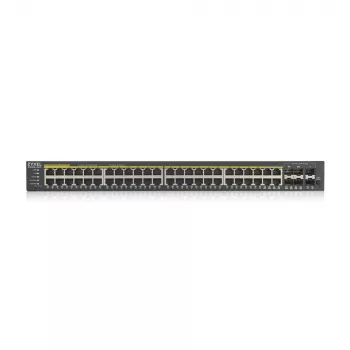 Zyxel GS1920-48HPV2 Managed Gigabit Ethernet (10/100/1000) Power over Ethernet (PoE) nero