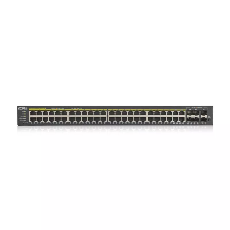 Zyxel GS1920-48HPV2 Managed Gigabit Ethernet (10/100/1000) Power over Ethernet (PoE) nero
