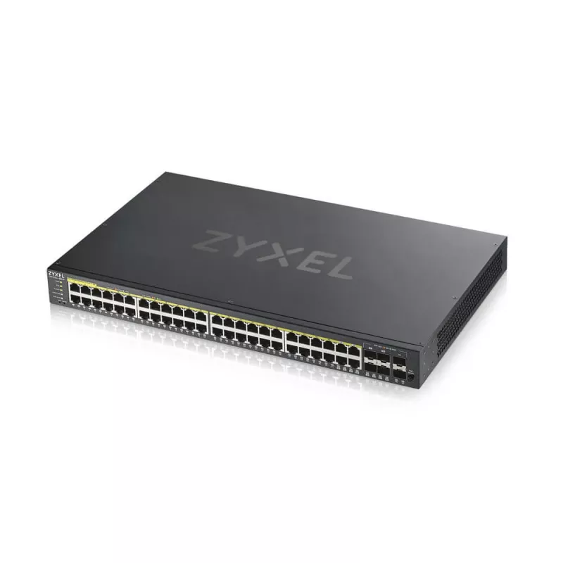 Zyxel GS1920-48HPV2 Managed Gigabit Ethernet (10/100/1000) Power over Ethernet (PoE) nero