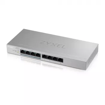 Zyxel GS1200-8HP v2 Managed Gigabit Ethernet (10/100/1000) Power over Ethernet (PoE) grigio