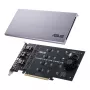 ASUS HYPER M.2 X16 CARD V2 scheda/adattatore per interfacce interne