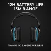LOGITECH G935 Wireless 7.1 Surround Sound Lightsync Headset gaming – 2,4 GHz