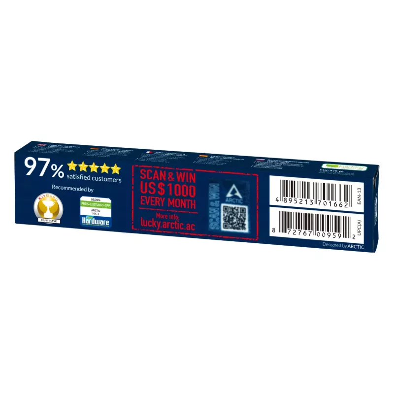 ARCTIC MX-4 (8 g) Edition 2019 – Pasta termica ad alte prestazioni