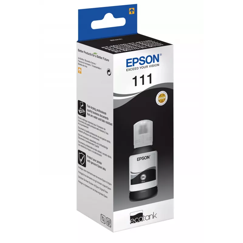 Epson 111 EcoTank flacone d'inchiostro nero pigmentato