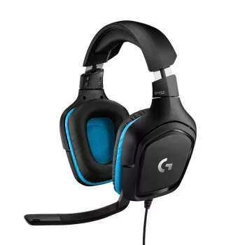 LOGITECH G432 - USB / 3.5mm - Headset gaming - 7.1 Surround - blu