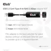 CLUB3D Adattatore USB 3.2 Gen1 Type-A a RJ45 2.5Gbps