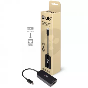 CLUB3D Adattatore USB 3.2 Gen1 Type-C a RJ45 2.5Gbps