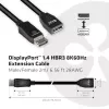 CLUB3D Cavo di prolunga DisplayPort 1.4 HBR3 8K60Hz M/F 2m