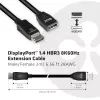 CLUB3D Cavo di prolunga DisplayPort 1.4 HBR3 8K60Hz M/F 2m