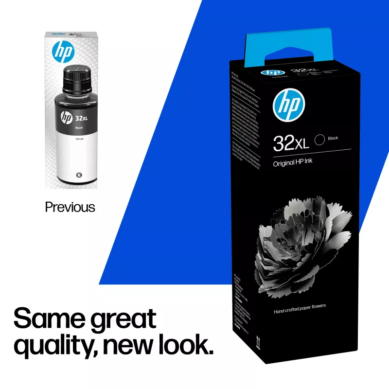 HP 32XL 135 ml flacone d'inchiostro originale nero, nero, Malaysia, 15 - 35 °C, 15 - 35 °C, 20 - 80 %, 1 pz.
