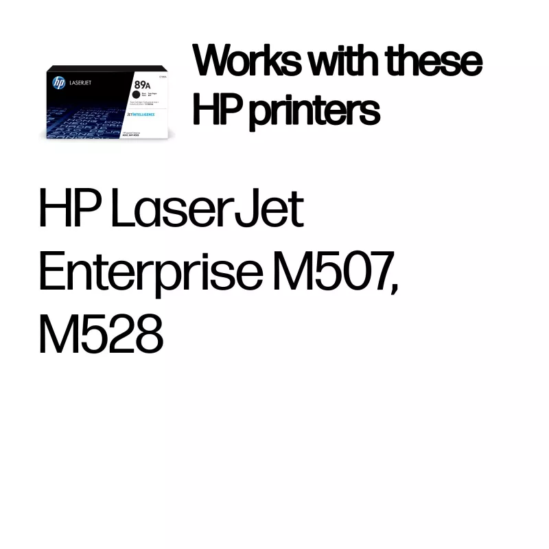 Cartuccia toner HP 89A Original LaserJet, nero