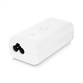 Ubiquiti U-POE-AF iniettore PoE, 802.3af, 48 V, 15 W, Gigabit Ethernet, bianco