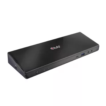 CLUB3D CSV-1562 è una docking station universale di ricarica USB3.2 Gen1 Type-C Triple 4K30Hz e certificata DisplayLink®. La docking station universale di ricarica
