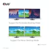 CLUB3D CSV-1562 è una docking station universale di ricarica USB3.2 Gen1 Type-C Triple 4K30Hz e certificata DisplayLink®. La docking station universale di ricarica