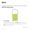 CLUB3D CSV-1562 è una docking station universale di ricarica USB3.2 Gen1 Type-C Triple 4K30Hz e certificata DisplayLink®. La docking station universale di ricarica