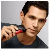 Braun Series 3 300s rasoio a lamina trimmer nero, rosso