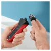 Braun Series 3 300s rasoio a lamina trimmer nero, rosso