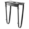 Supporto CPU LOGILINK EO0009 — supporto da scrivania a torre in acciaio regolabile, nero, RoHS