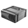 Supporto CPU LOGILINK EO0009 — supporto da scrivania a torre in acciaio regolabile, nero, RoHS