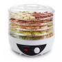Essiccatore ESPERANZA EKD002 – 5 ripiani, 250 W, termostato regolabile, temperatura massima 75 °C, bianco traslucido
