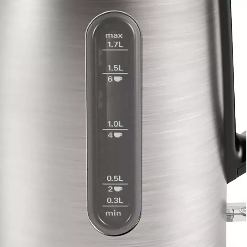Bosch TWK4P440 bollitore 1,7 L 2400 W nero, acciaio inox