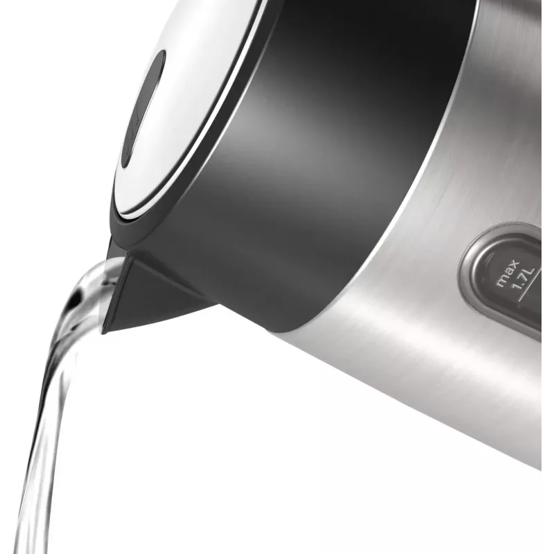 Bosch TWK4P440 bollitore 1,7 L 2400 W nero, acciaio inox
