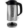 Bosch TWK4P440 bollitore 1,7 L 2400 W nero, acciaio inox