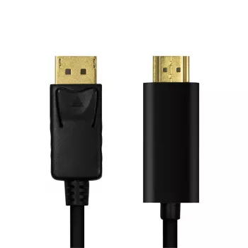 Adattatore cavo video LogiLink CV0128 3 m DisplayPort HDMI Type-A nero