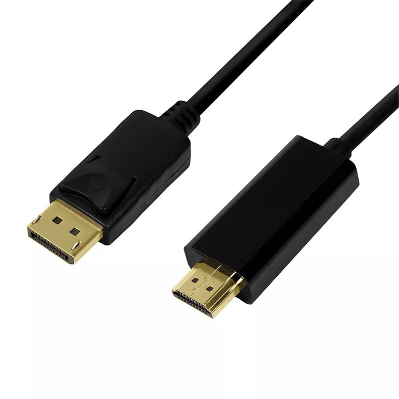 Adattatore cavo video LogiLink CV0128 3 m DisplayPort HDMI Type-A nero